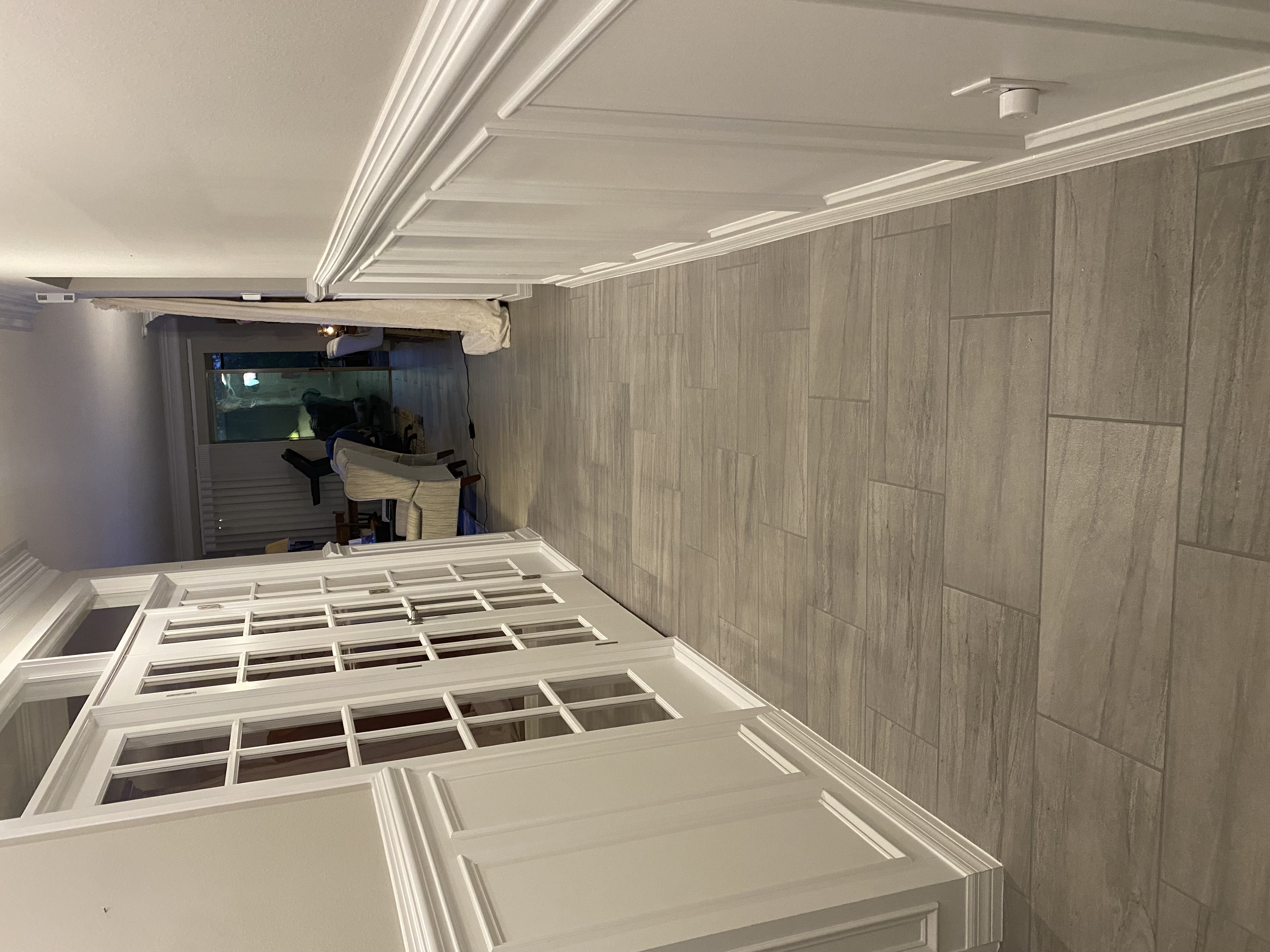 Custom closet with LED mirrors in Clermont FL